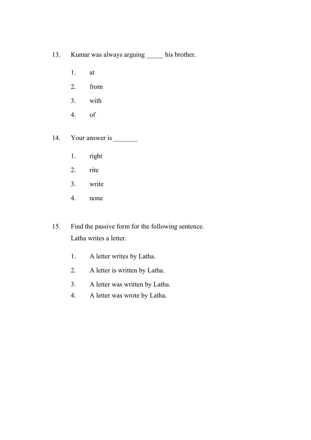 AP DEECET BIOLOGICAL SCIENCE (English Medium) 2022 Question Paper - Page 4