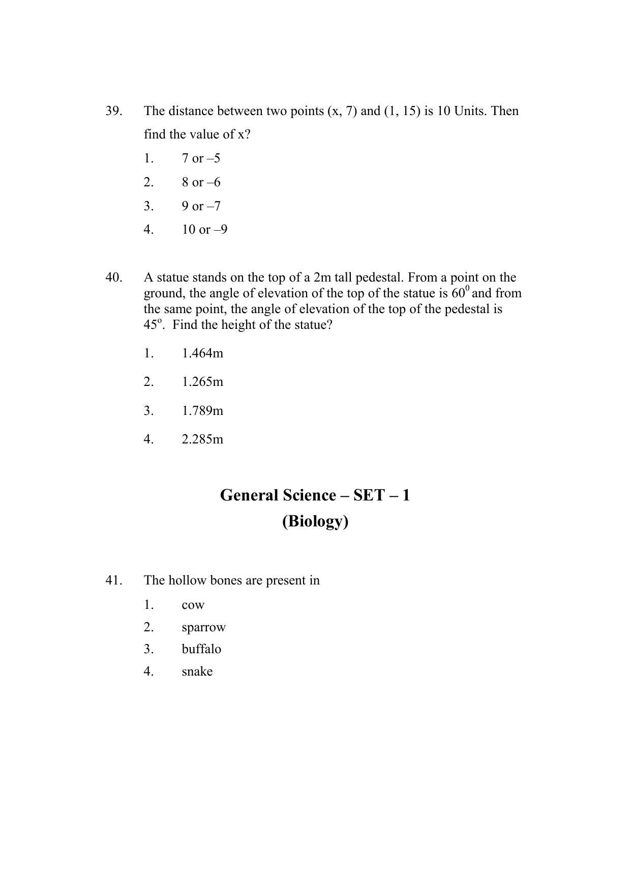 AP DEECET BIOLOGICAL SCIENCE (English Medium) 2022 Question Paper - Page 11