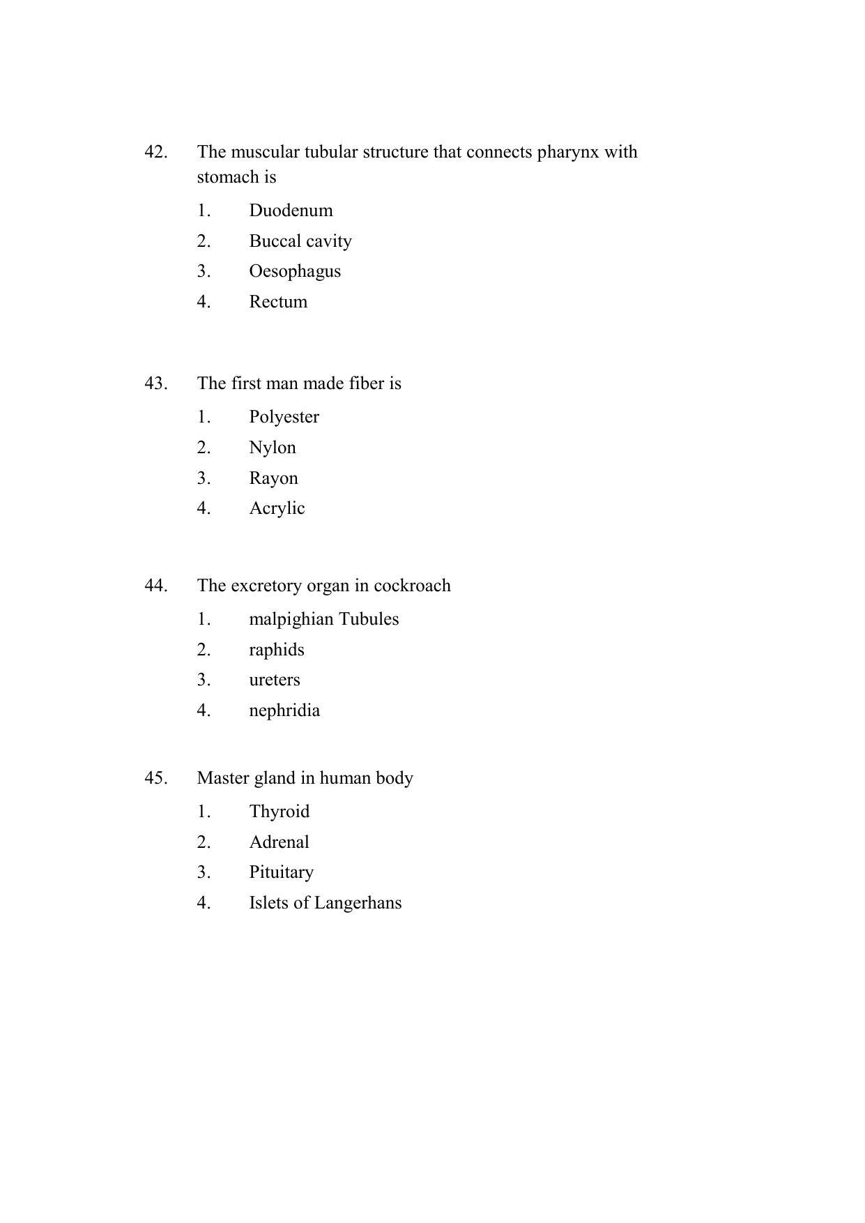 AP DEECET BIOLOGICAL SCIENCE (English Medium) 2022 Question Paper - Page 12