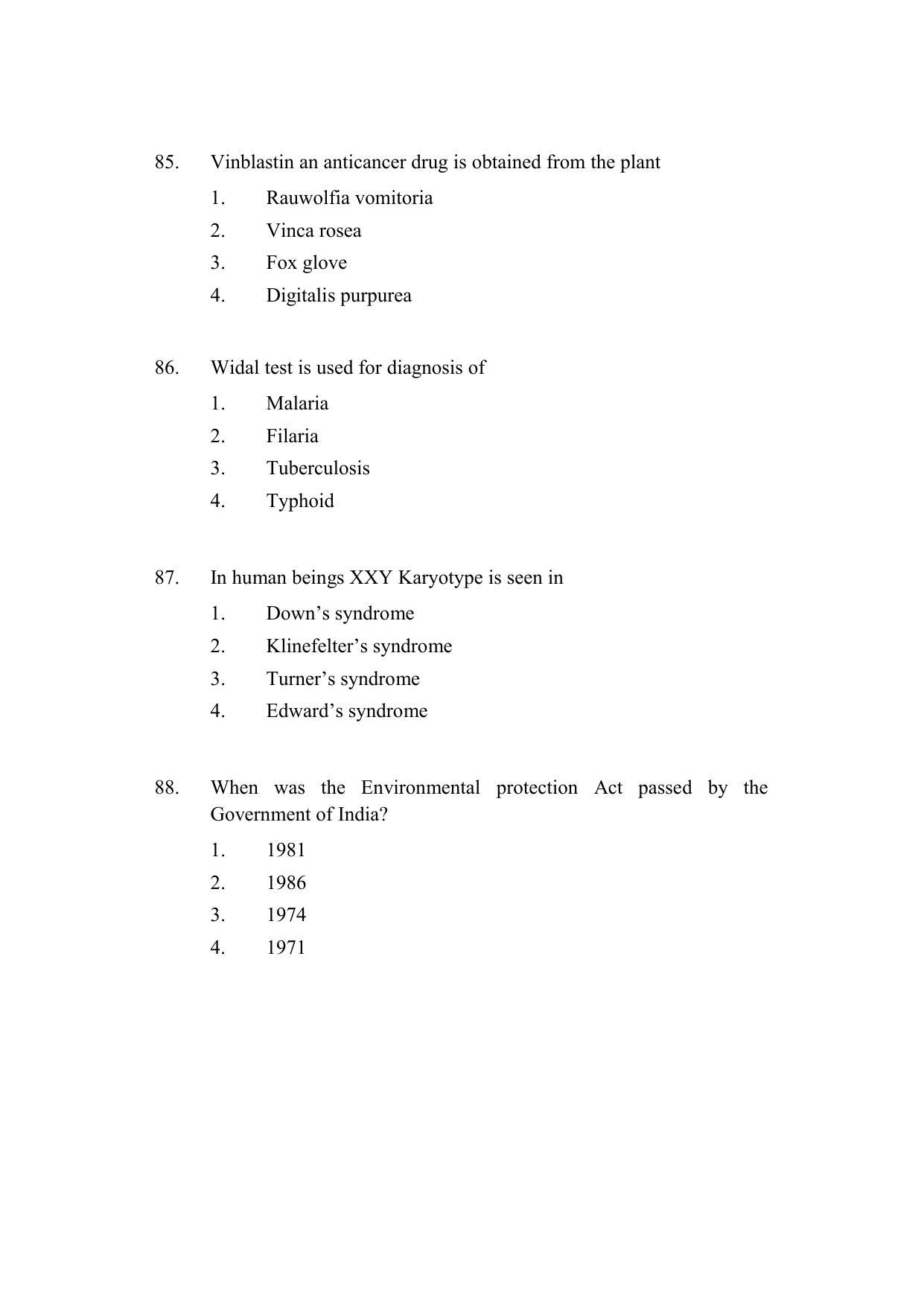 AP DEECET BIOLOGICAL SCIENCE (English Medium) 2022 Question Paper - Page 23