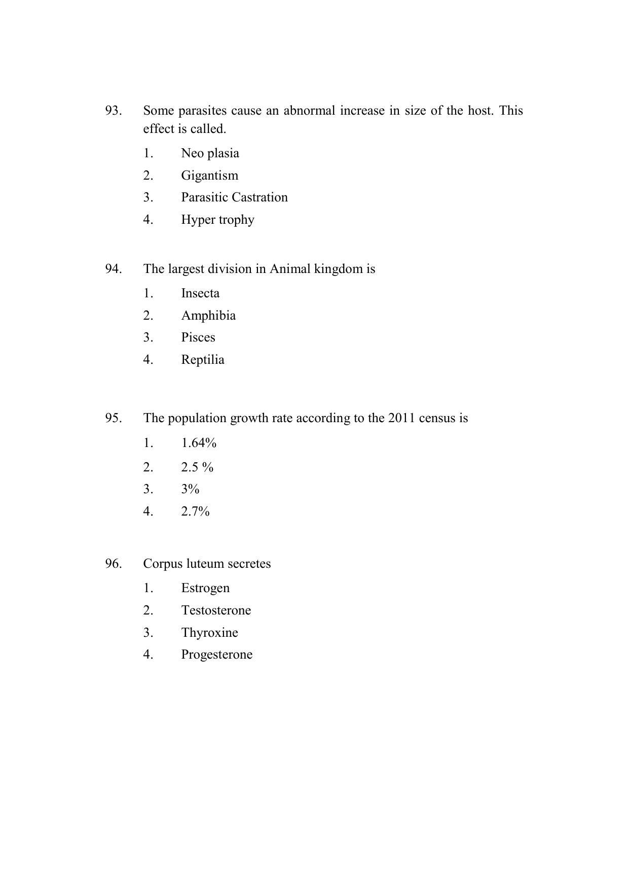 AP DEECET BIOLOGICAL SCIENCE (English Medium) 2022 Question Paper - Page 25