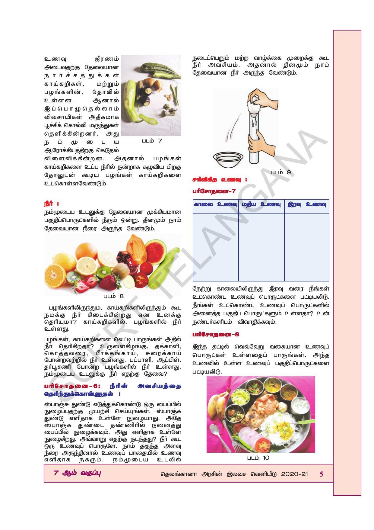 TS SCERT Class 7 General Science (Tamil Medium) Text Book - Page 19