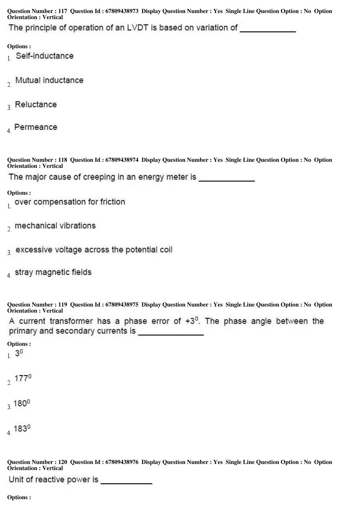 AP ECET 2019 - Electrical and Electronics Engineering Question Paper With Preliminary Keys Shift1 - Page 41