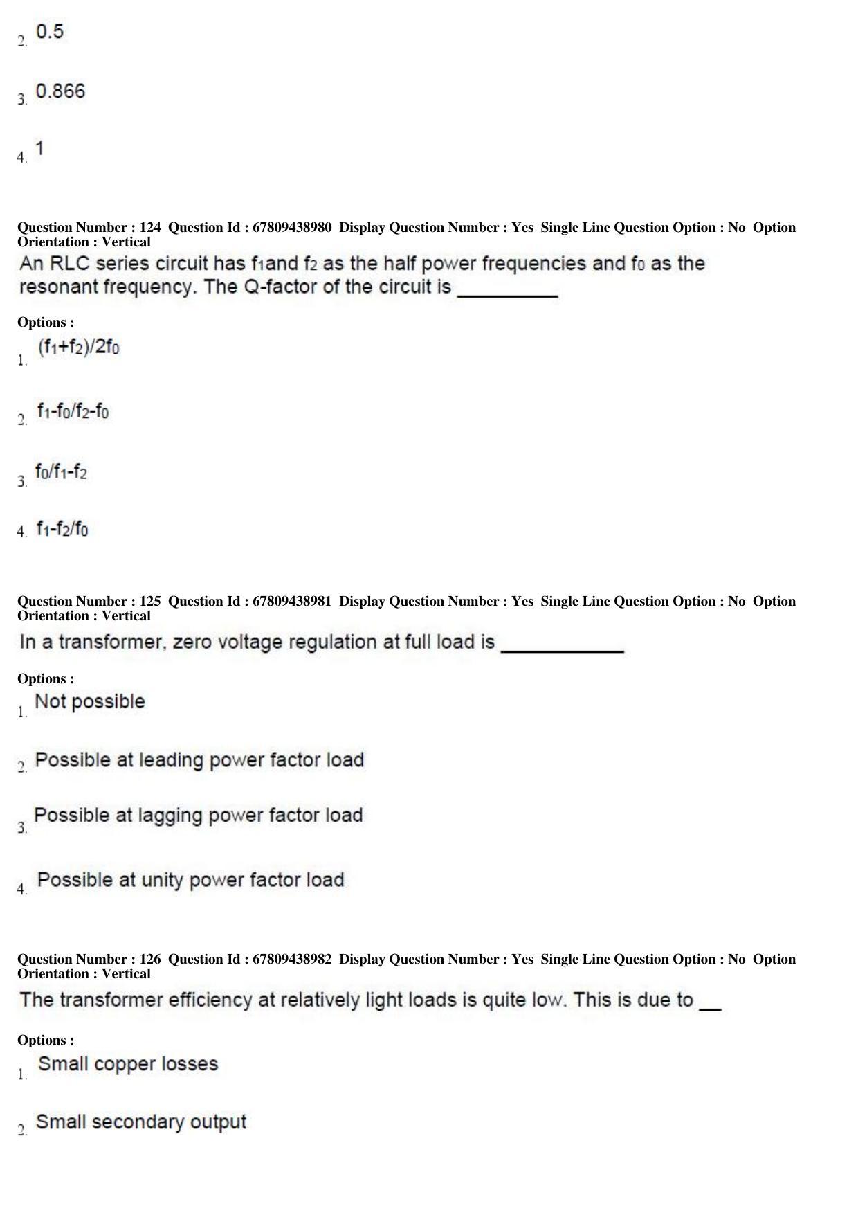 AP ECET 2019 - Electrical and Electronics Engineering Question Paper With Preliminary Keys Shift1 - Page 43