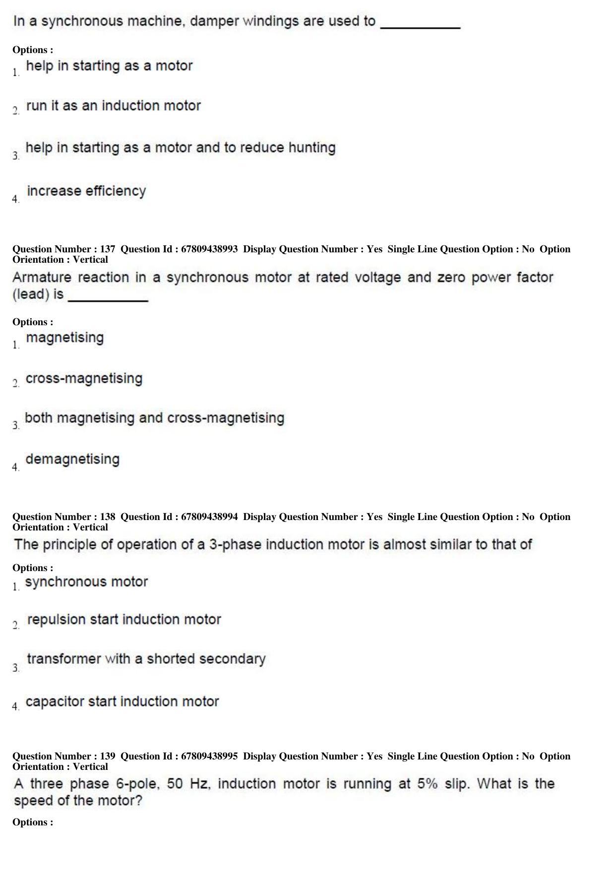 AP ECET 2019 - Electrical and Electronics Engineering Question Paper With Preliminary Keys Shift1 - Page 47