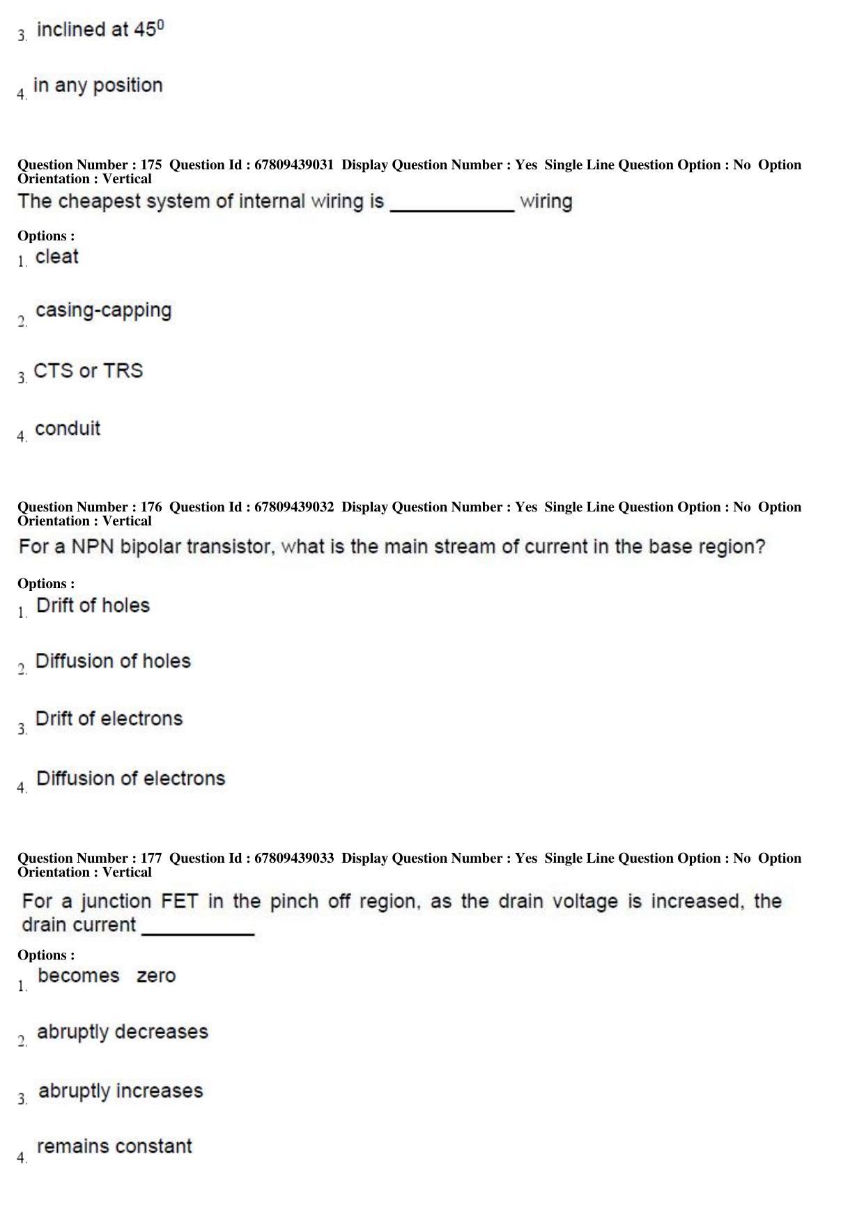 AP ECET 2019 - Electrical and Electronics Engineering Question Paper With Preliminary Keys Shift1 - Page 59