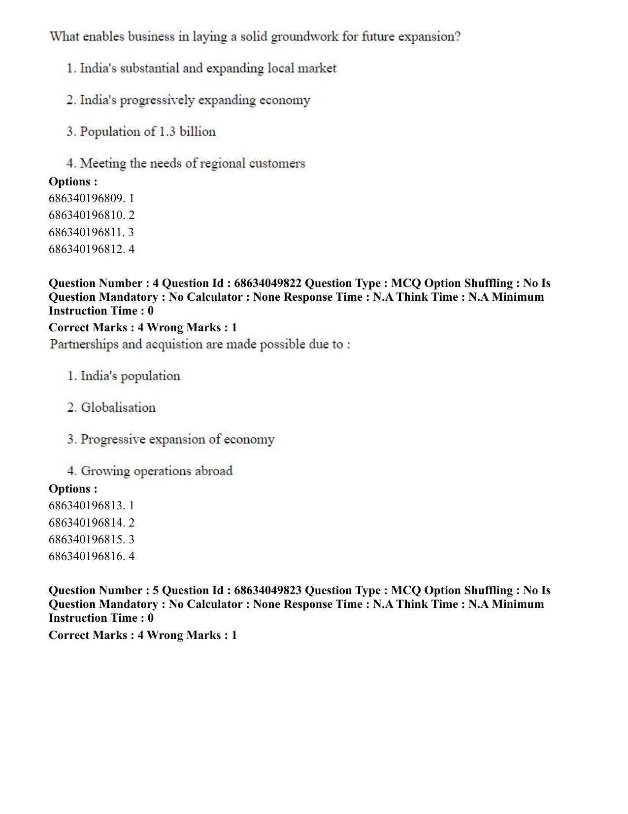 CUET PG 2023: HUQP17 – Plastic Arts (Eng) - Shift 3 (2-07-2023) Question Paper - Page 4