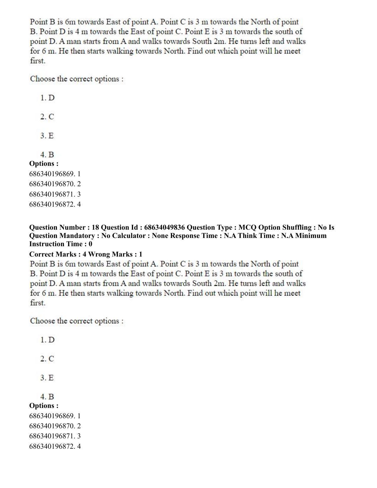 CUET PG 2023: HUQP17 – Plastic Arts (Eng) - Shift 3 (2-07-2023) Question Paper - Page 21