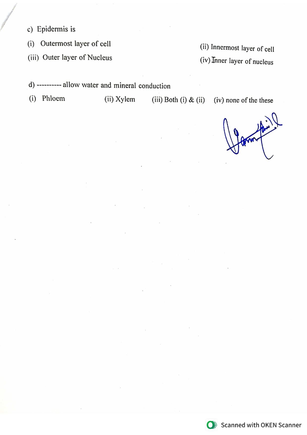 JKBOSE Class 9 Science (T1 & T2) Model Question Paper - Page 3