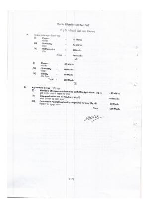 CG PVPT Syllabus for PAT/PVPT Biology Matematics
