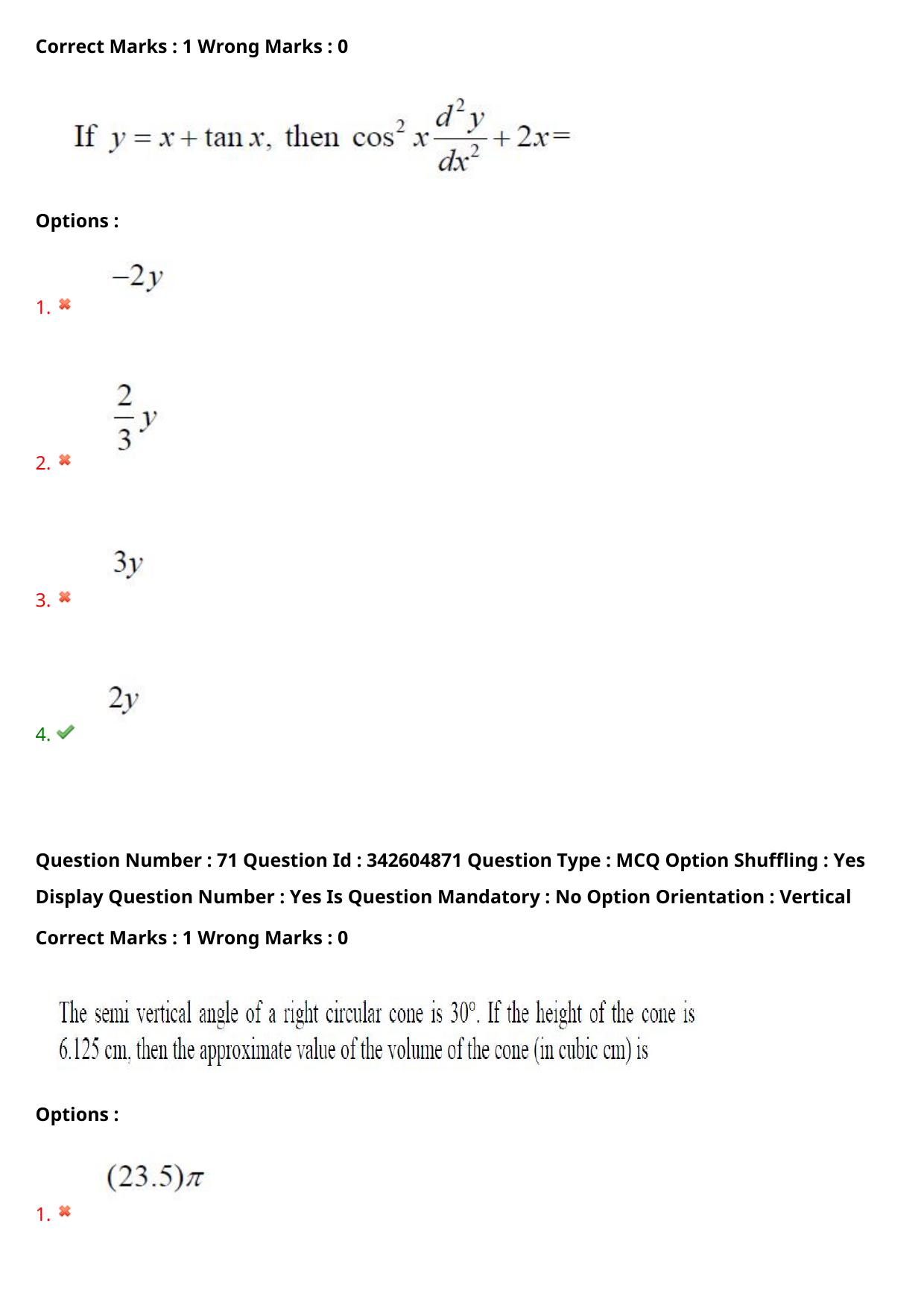 TS EAMCET 2021 Engineering Question Paper with Key (6 August 2021 Forenoon (English )) - Page 56