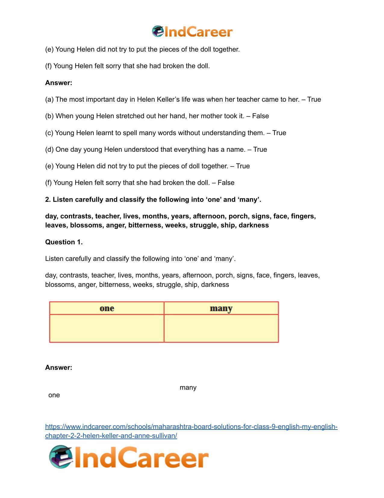 Maharashtra Board Solutions for Class 9- English (My English): Chapter 2.1- Comparisons - Page 6