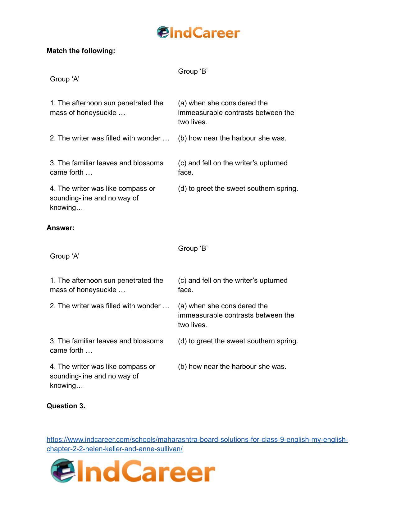 Maharashtra Board Solutions for Class 9- English (My English): Chapter 2.1- Comparisons - Page 14