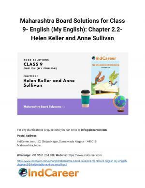 Maharashtra Board Solutions for Class 9- English (My English): Chapter 2.1- Comparisons