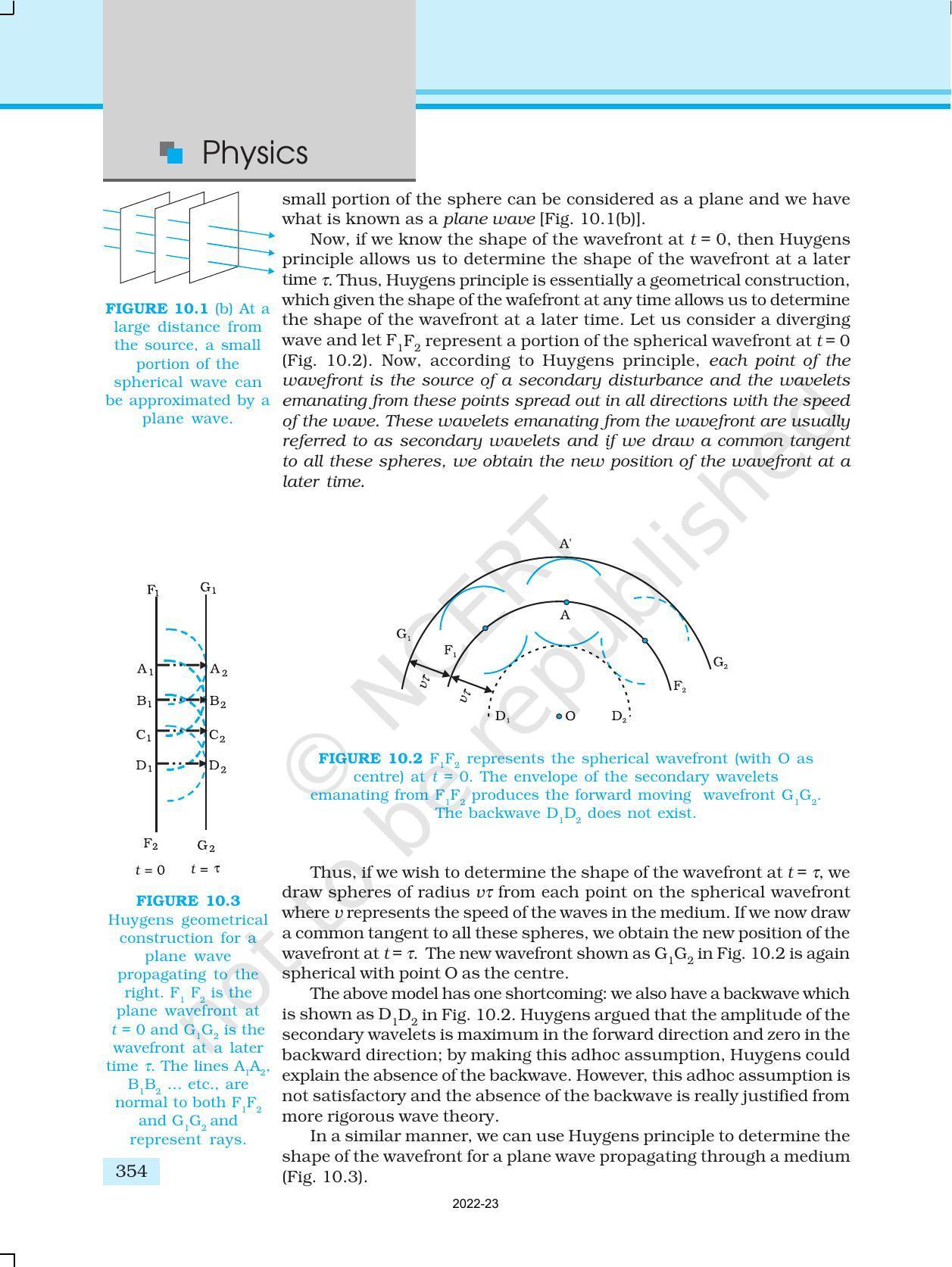 NCERT Book for Class 12 Physics Chapter 10 Wave Optics - Page 4