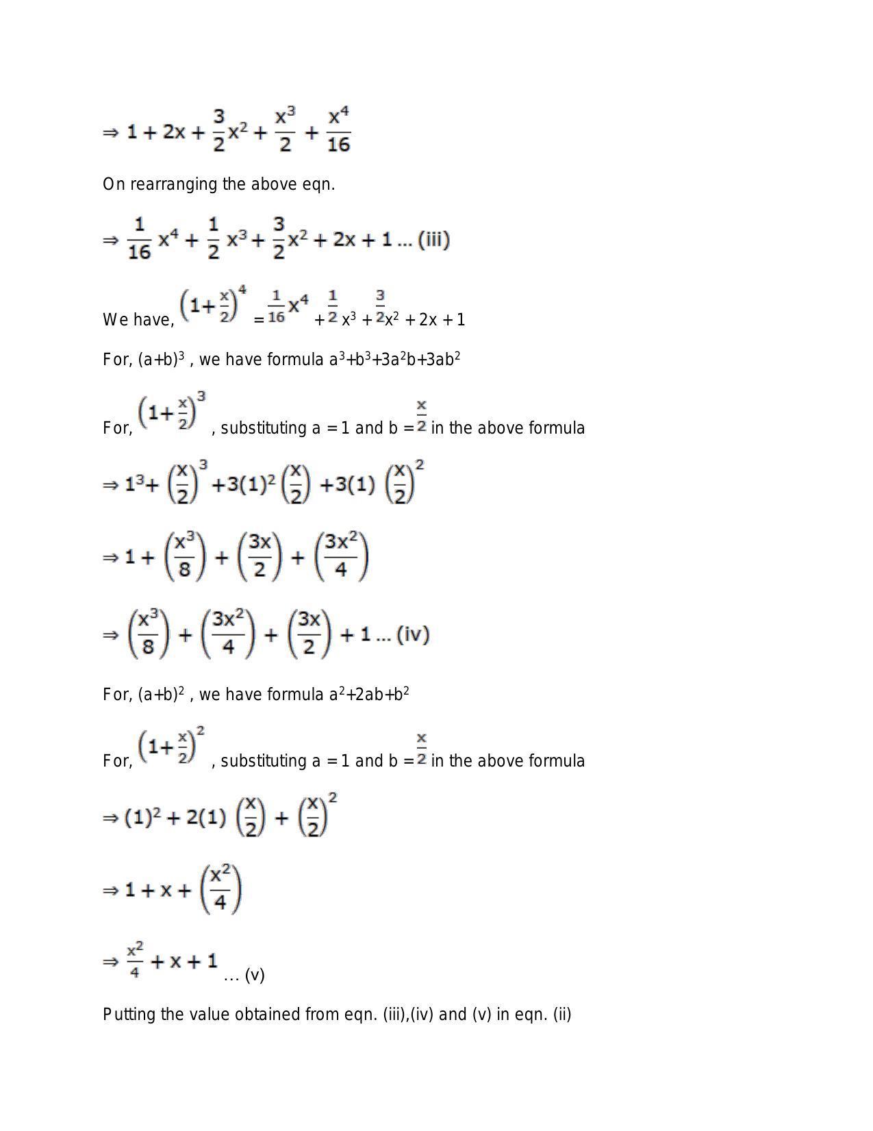 Chapter 10: Binomial Theorem: RS Aggarwal Class 11 Solutions  - Page 14