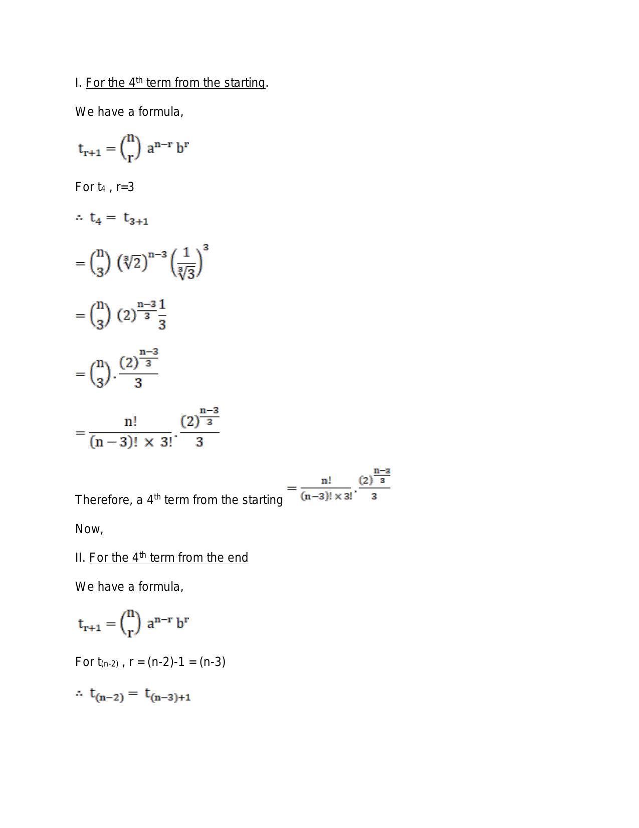 Chapter 10: Binomial Theorem: RS Aggarwal Class 11 Solutions  - Page 48