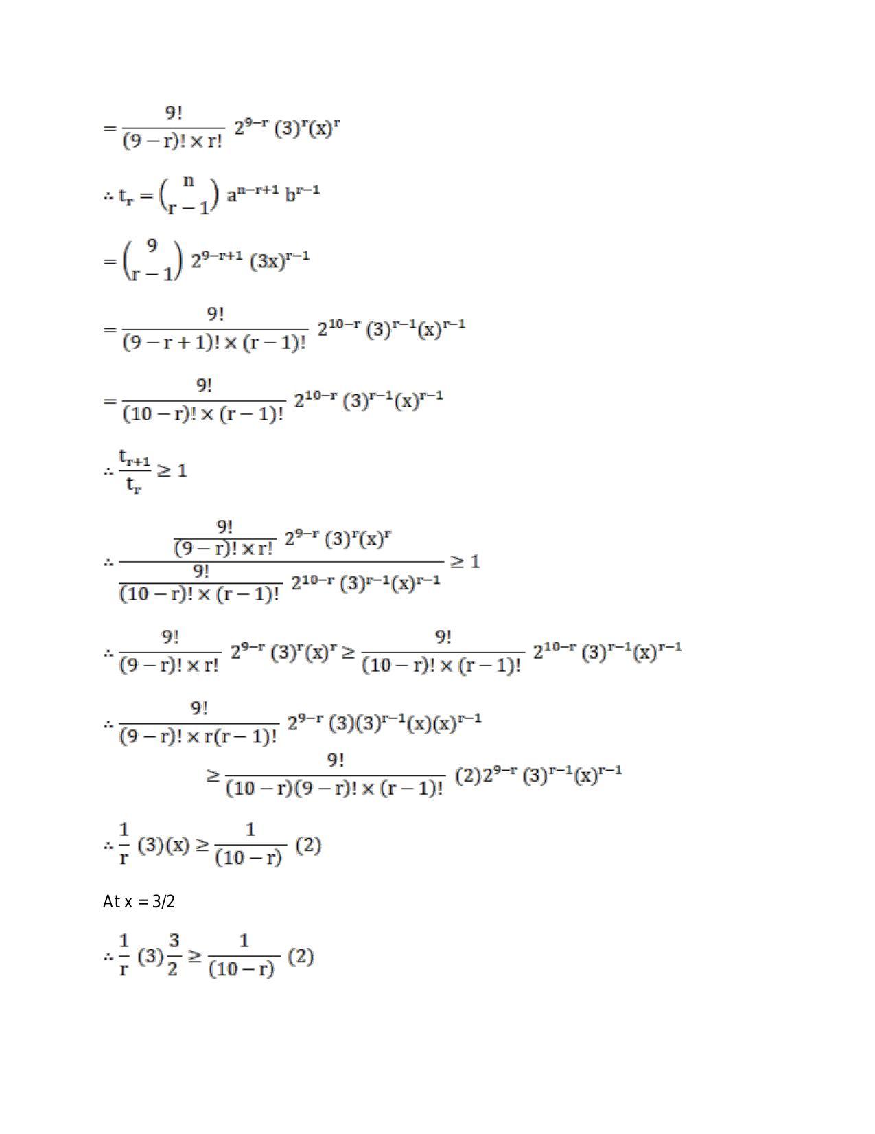 Chapter 10: Binomial Theorem: RS Aggarwal Class 11 Solutions  - Page 67