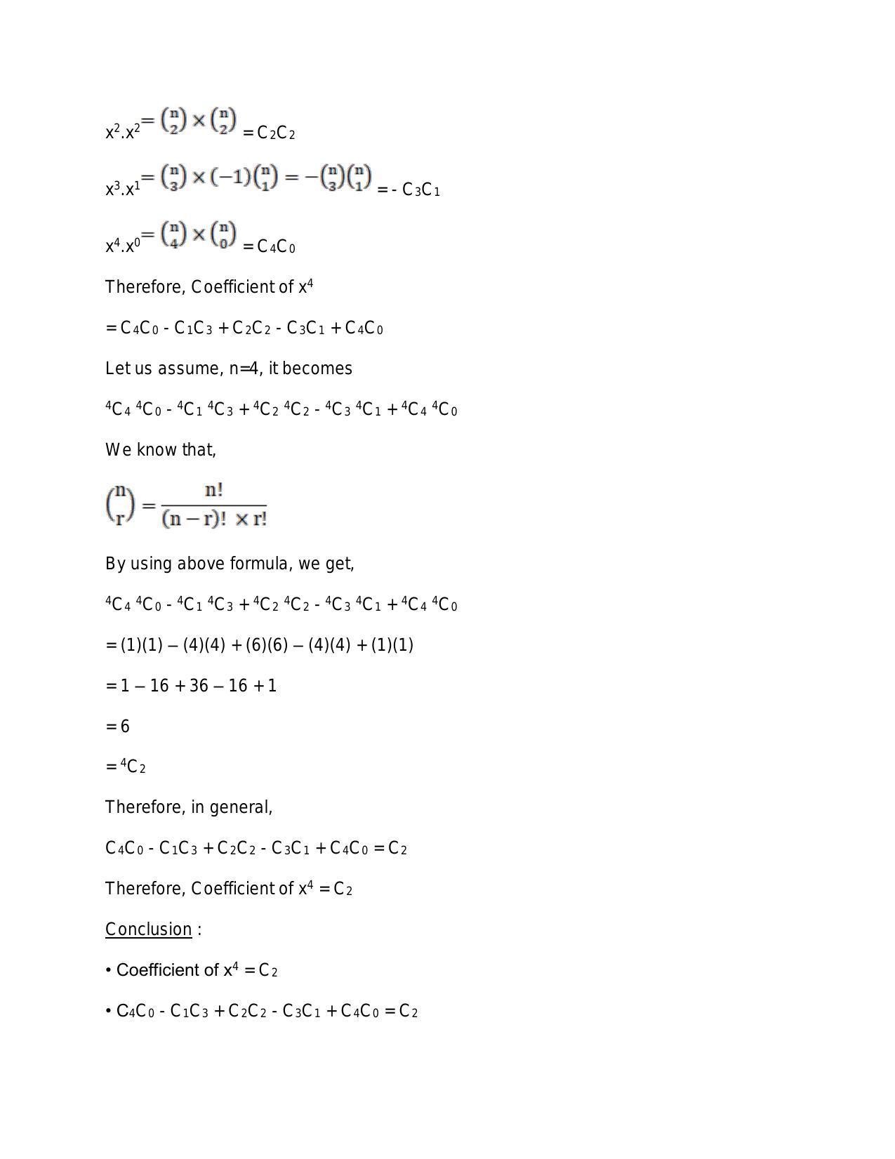 Chapter 10: Binomial Theorem: RS Aggarwal Class 11 Solutions  - Page 75