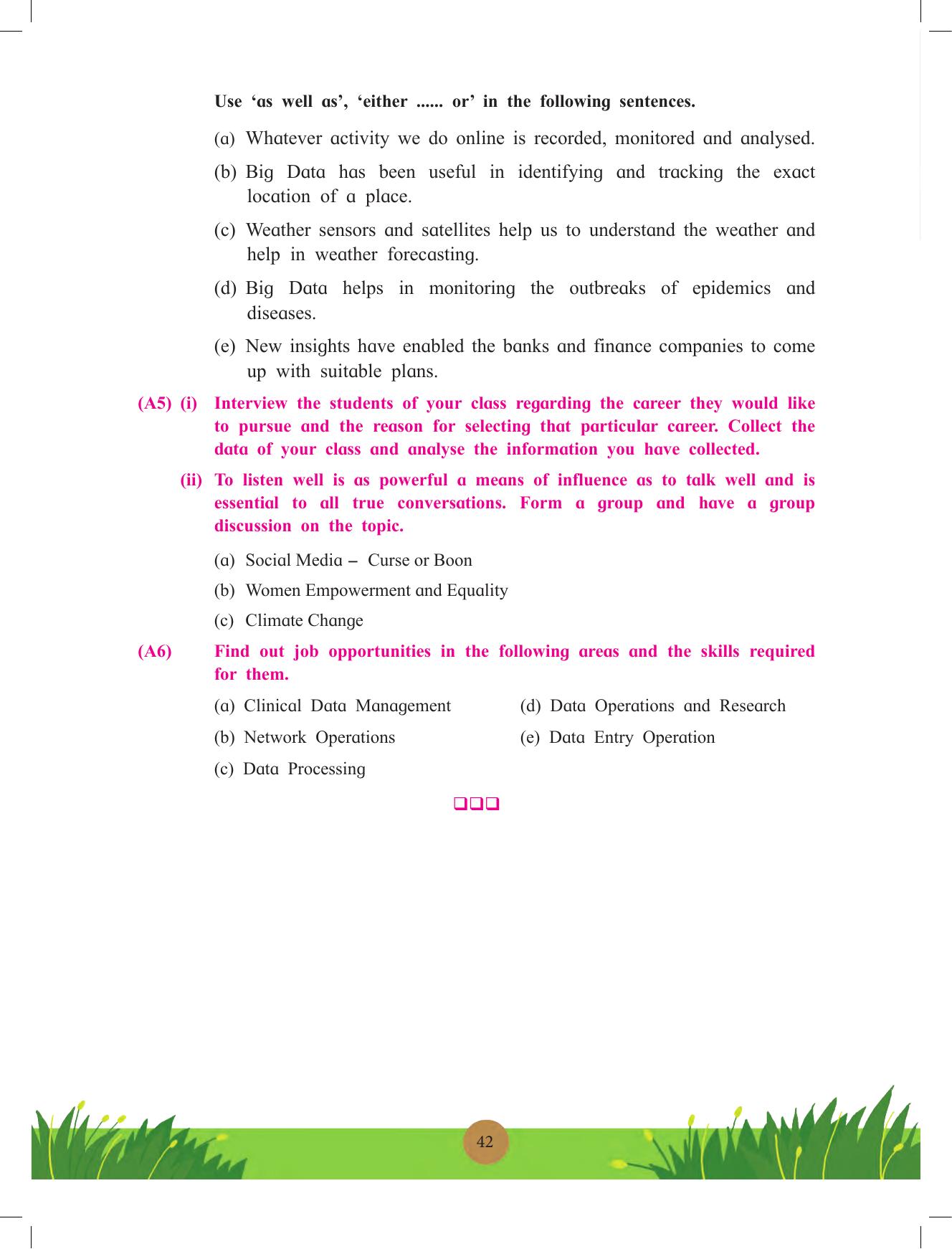 Maharashtra Board Class 12 English Textbook - Page 56