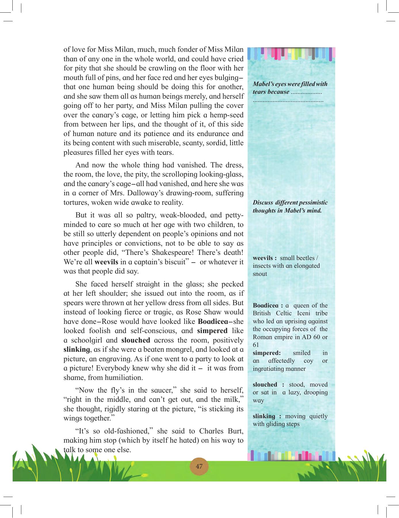 Maharashtra Board Class 12 English Textbook - Page 61