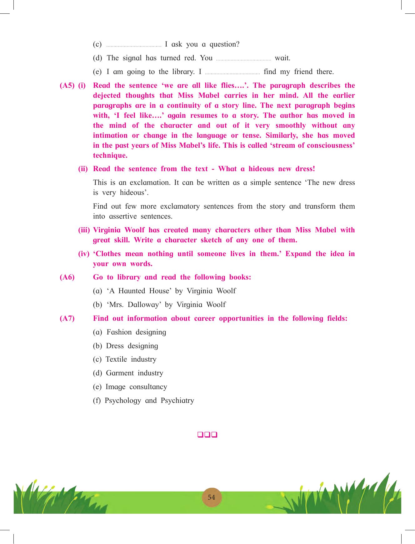 Maharashtra Board Class 12 English Textbook - Page 68