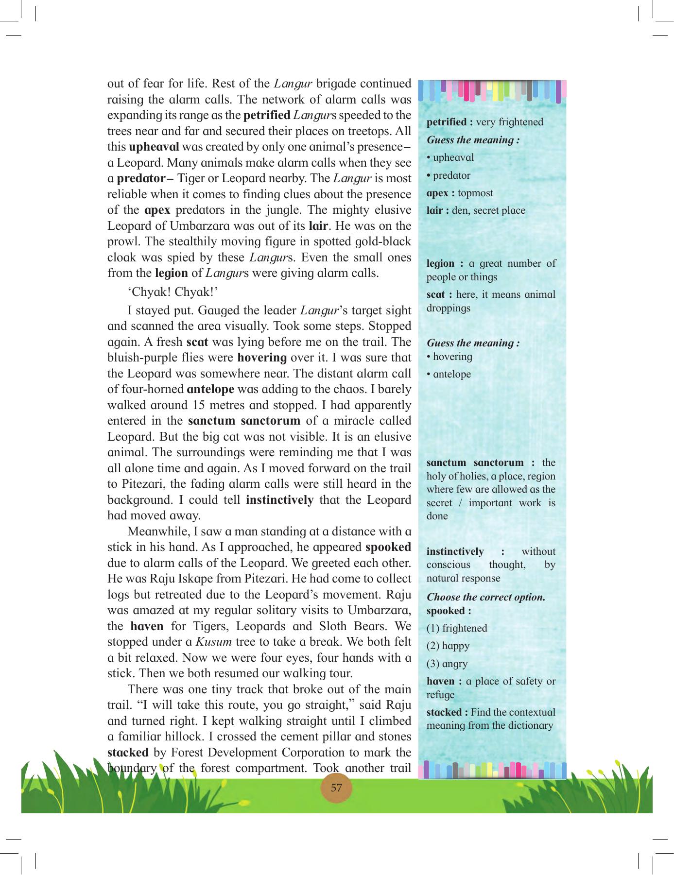 Maharashtra Board Class 12 English Textbook - Page 71