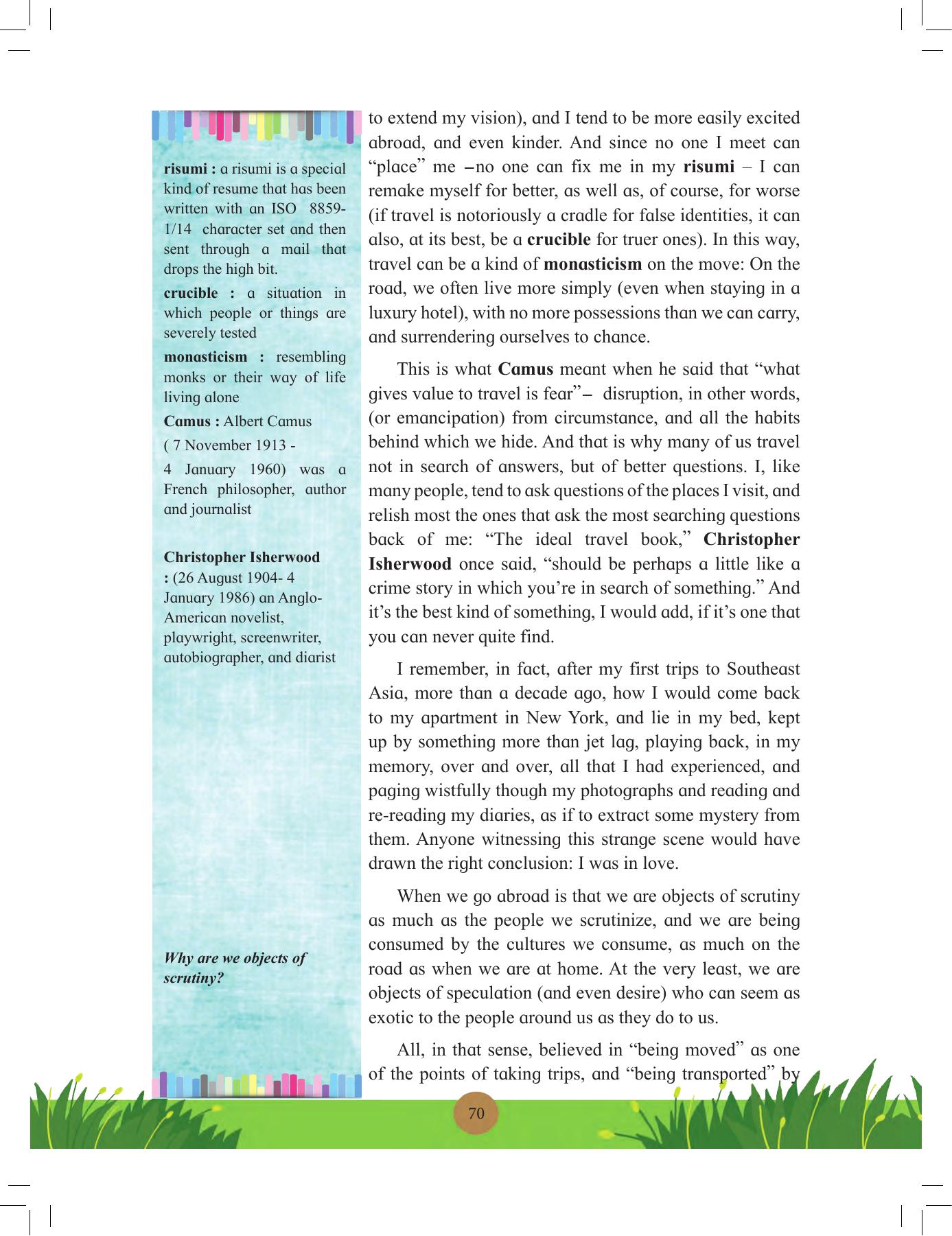 Maharashtra Board Class 12 English Textbook - Page 84