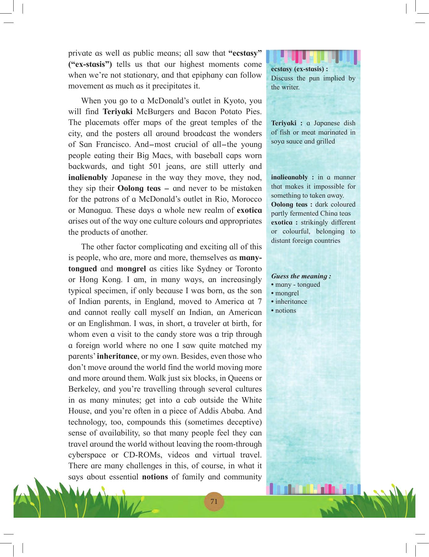 Maharashtra Board Class 12 English Textbook - Page 85