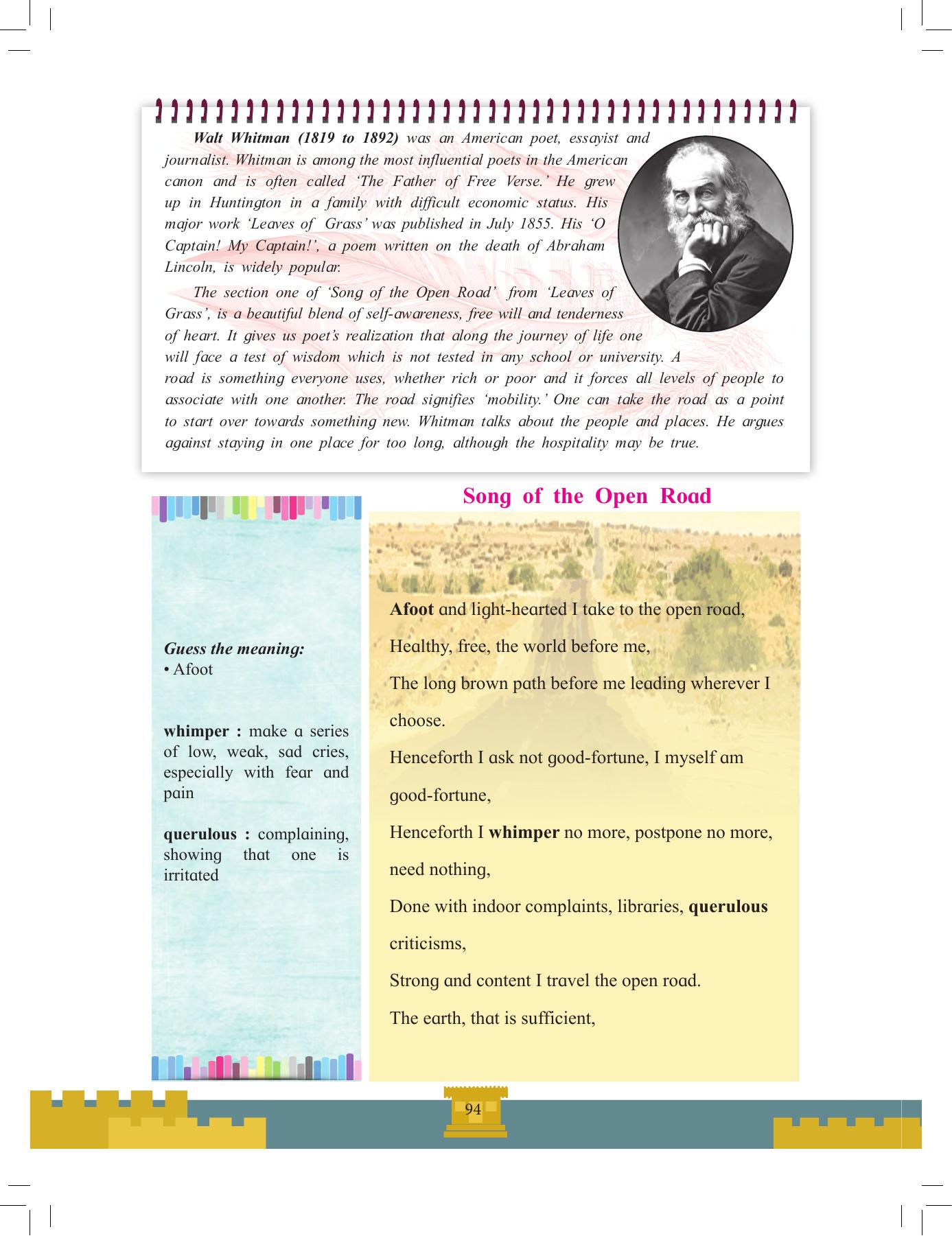 Maharashtra Board Class 12 English Textbook - Page 108