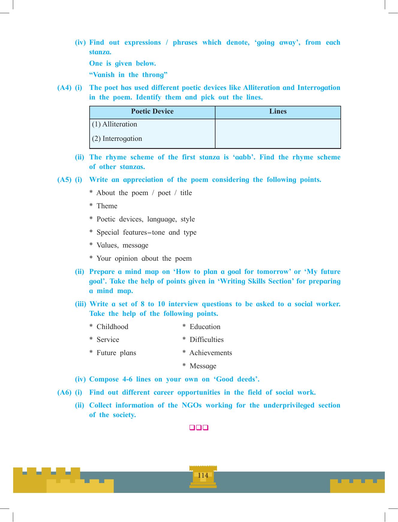 Maharashtra Board Class 12 English Textbook - Page 128