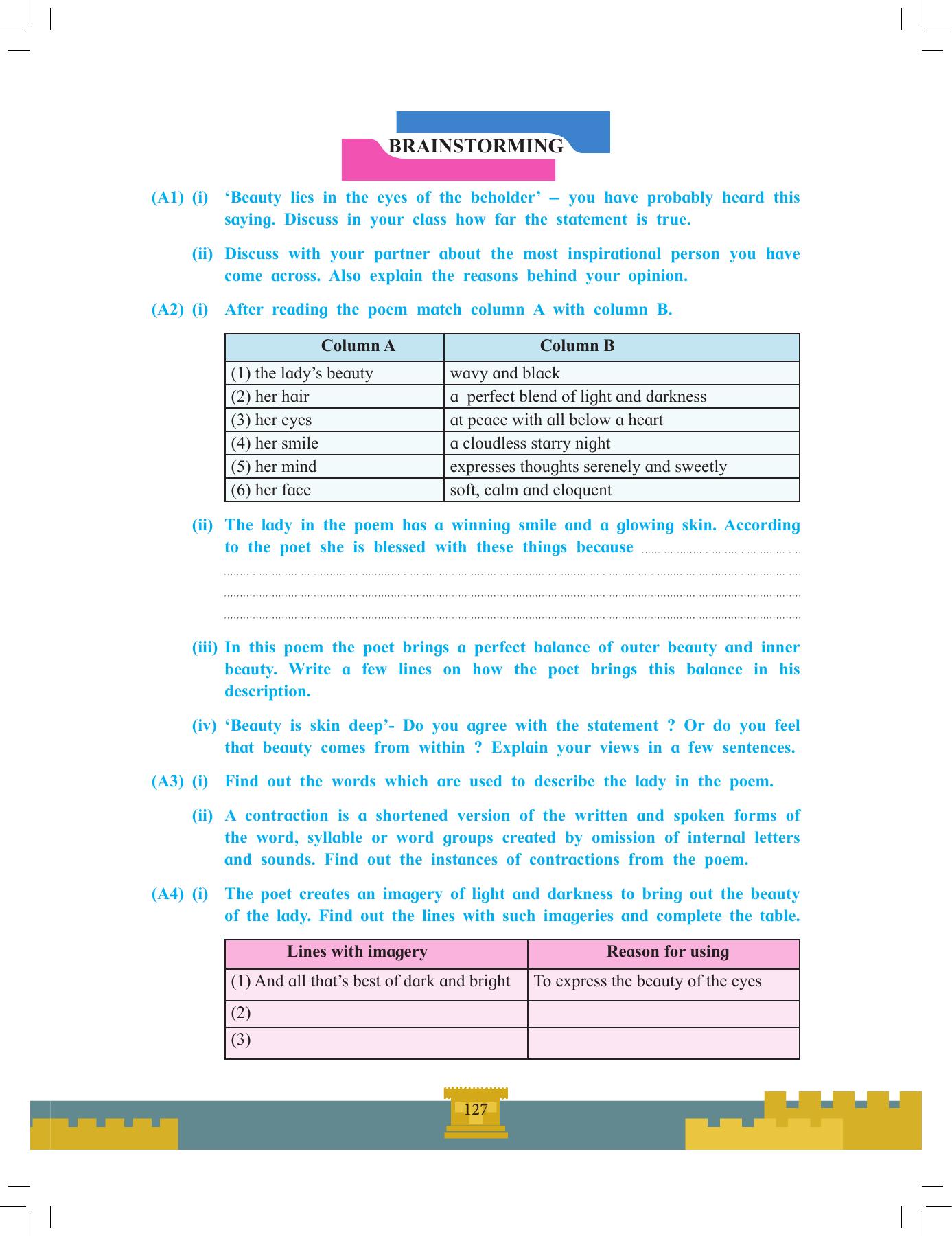 Maharashtra Board Class 12 English Textbook - Page 141