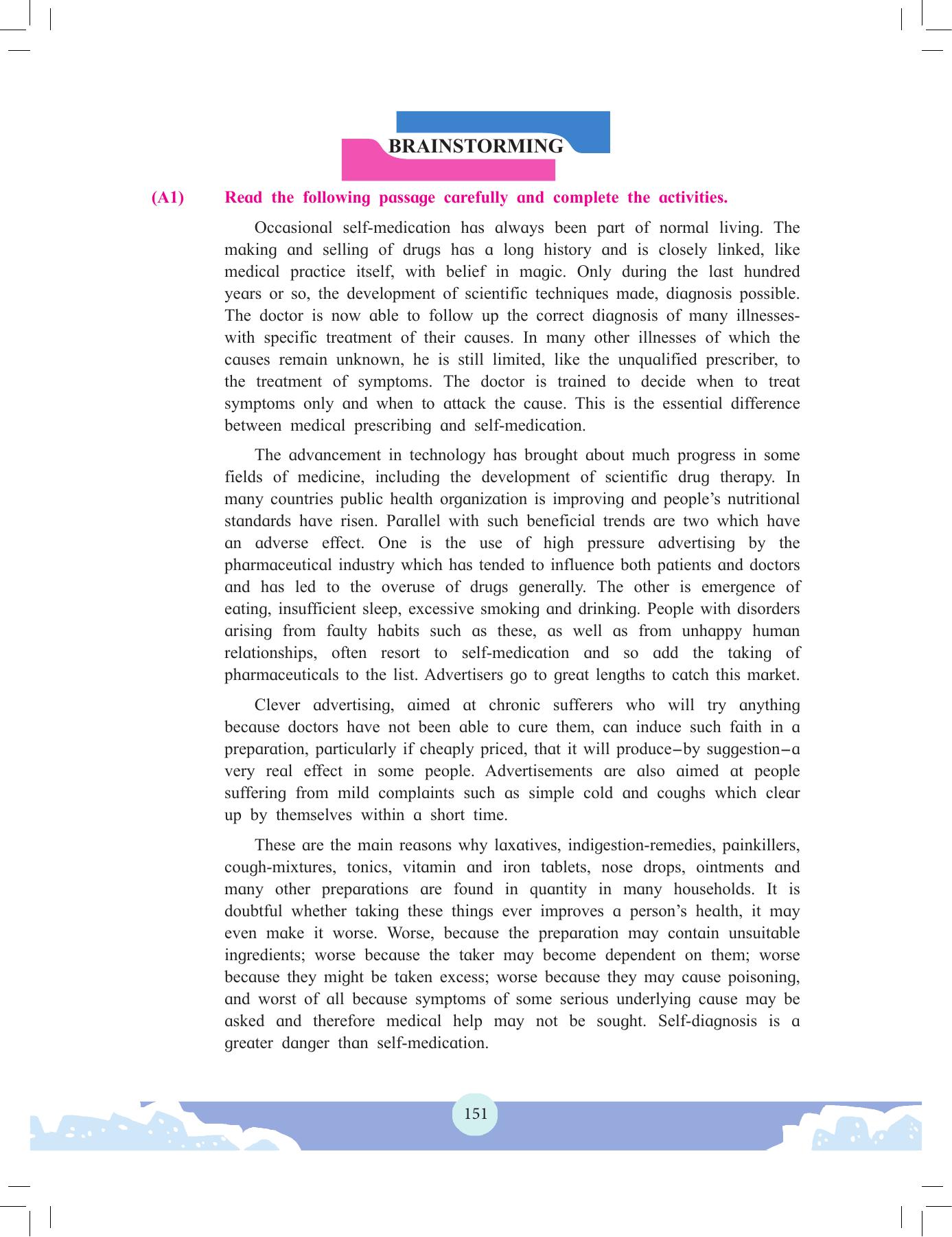 Maharashtra Board Class 12 English Textbook - Page 165