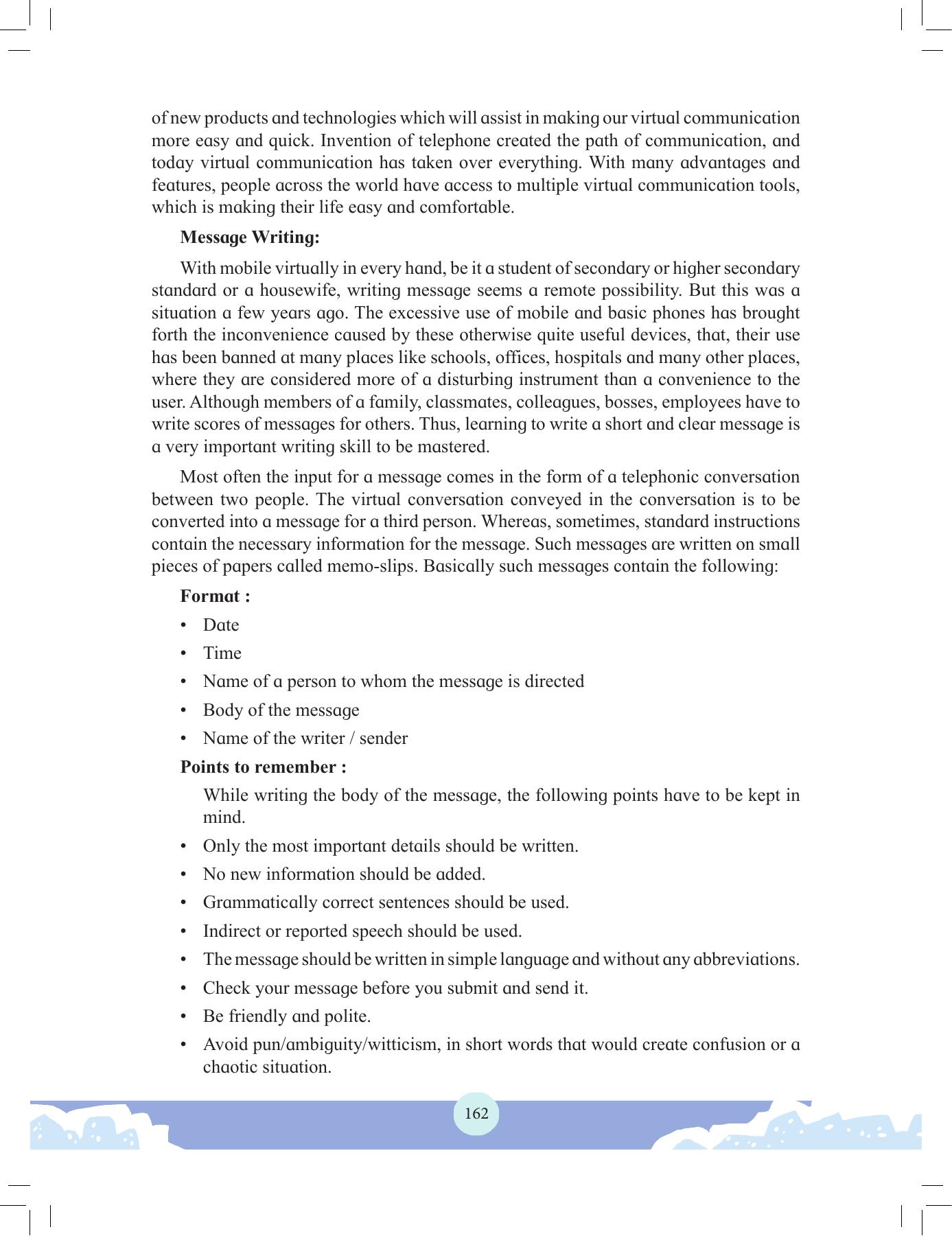 Maharashtra Board Class 12 English Textbook - Page 176