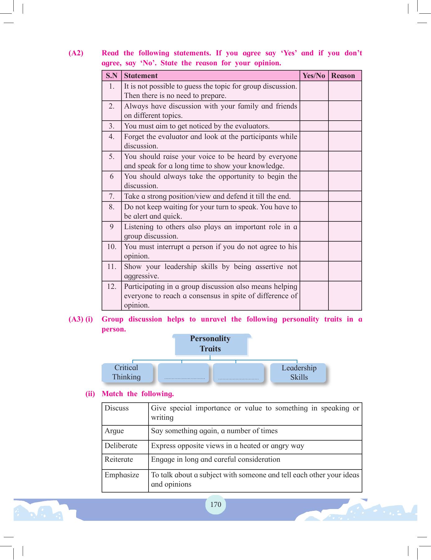 Maharashtra Board Class 12 English Textbook - Page 184