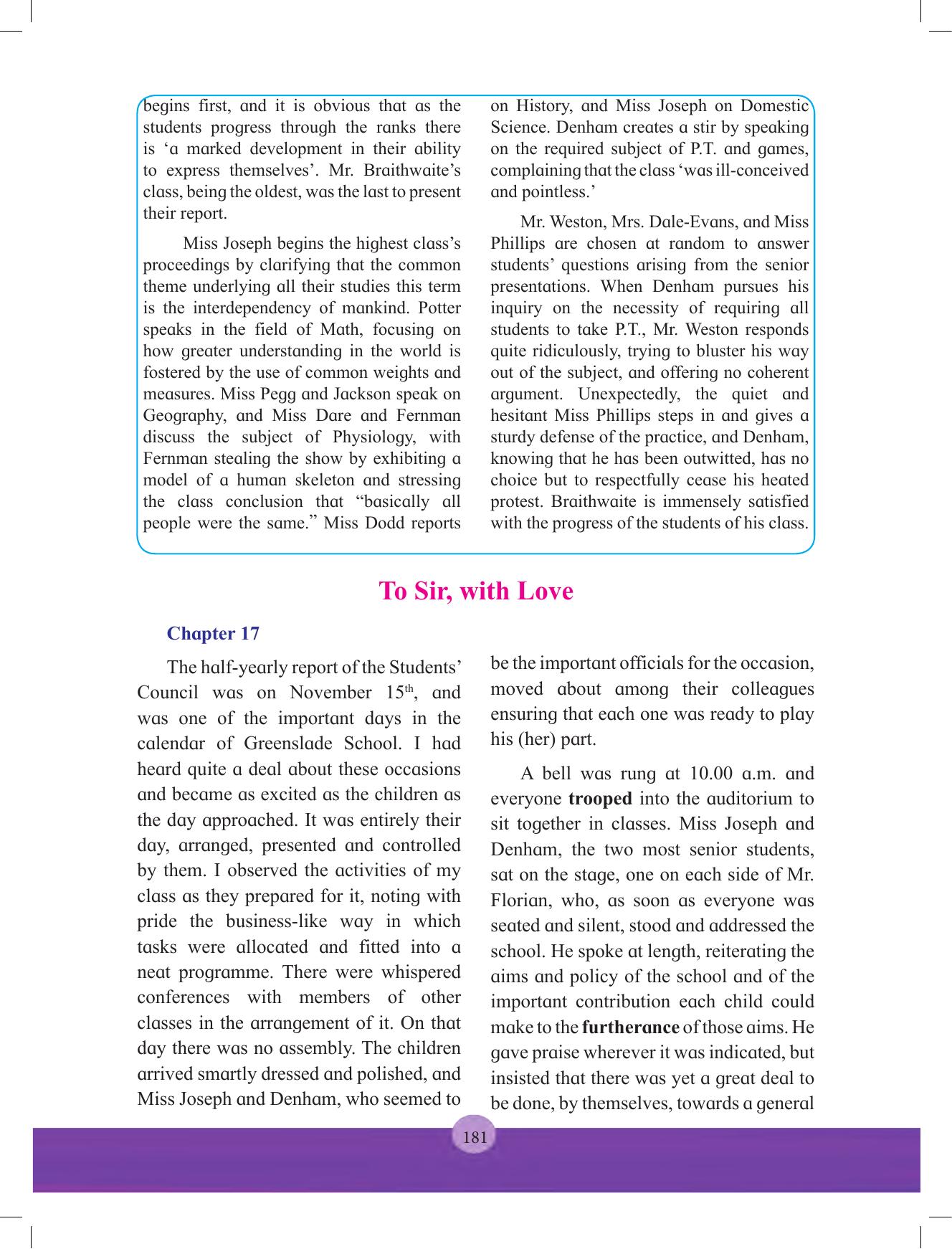 Maharashtra Board Class 12 English Textbook - Page 195