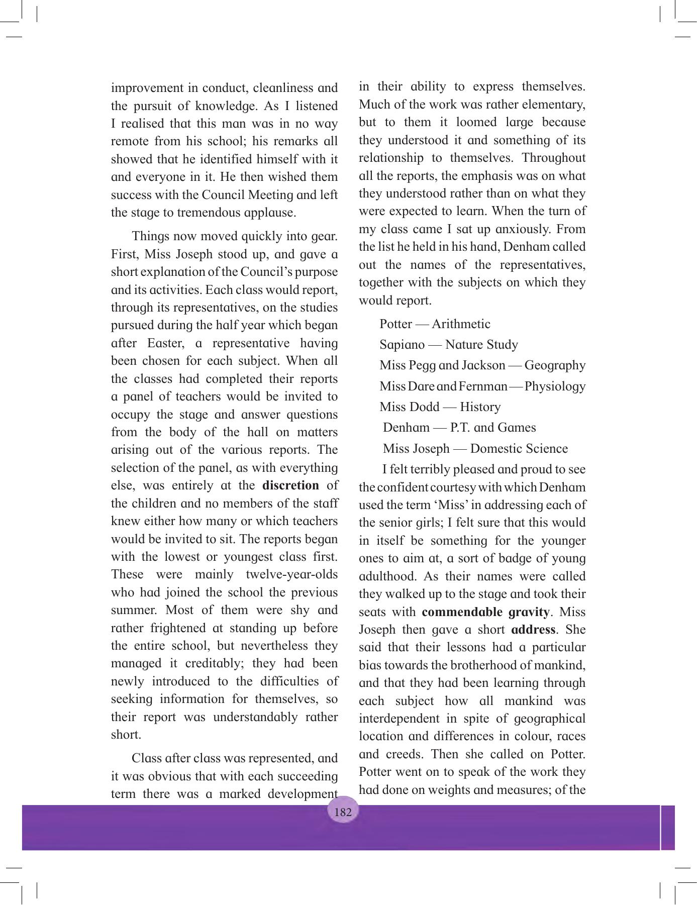 Maharashtra Board Class 12 English Textbook - Page 196