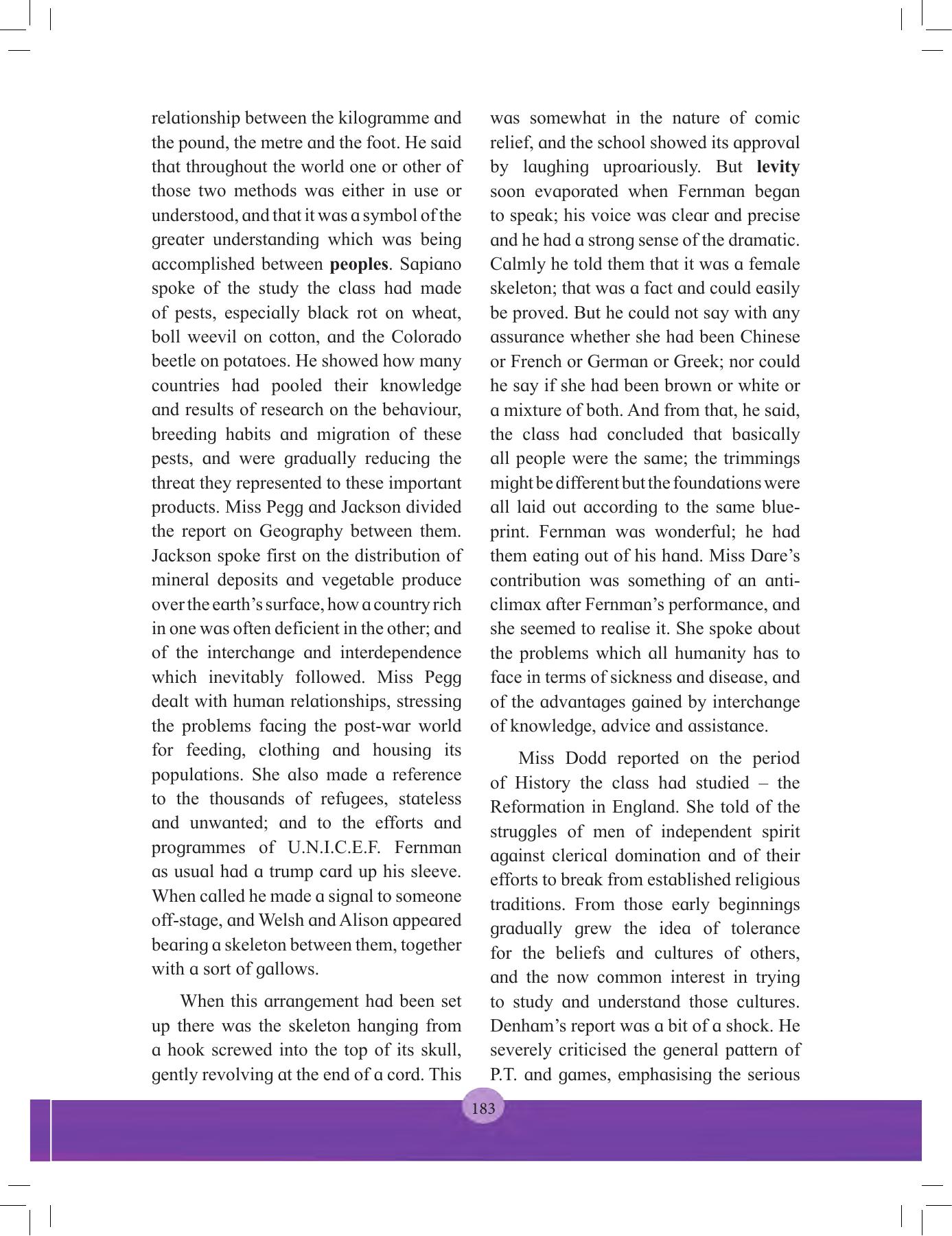 Maharashtra Board Class 12 English Textbook - Page 197