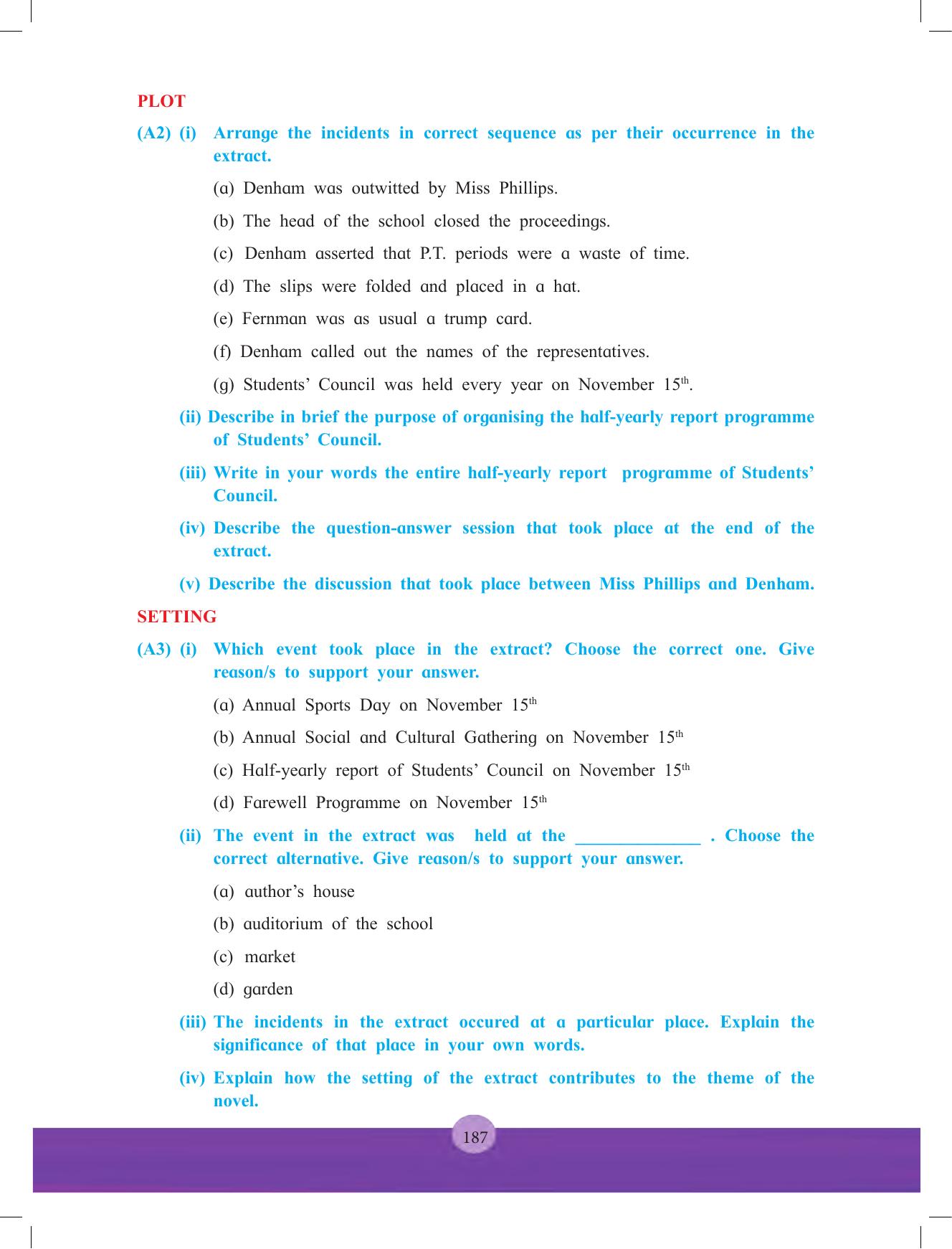 Maharashtra Board Class 12 English Textbook - Page 201