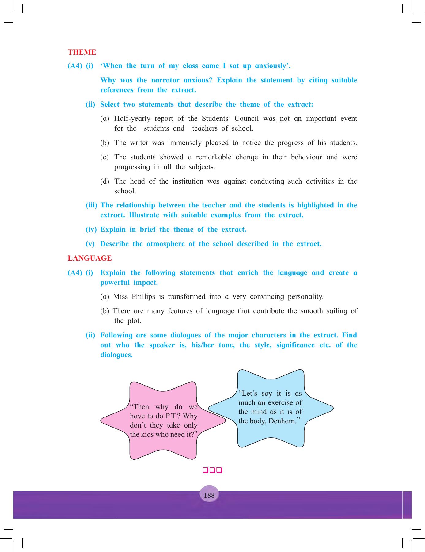 Maharashtra Board Class 12 English Textbook - Page 202