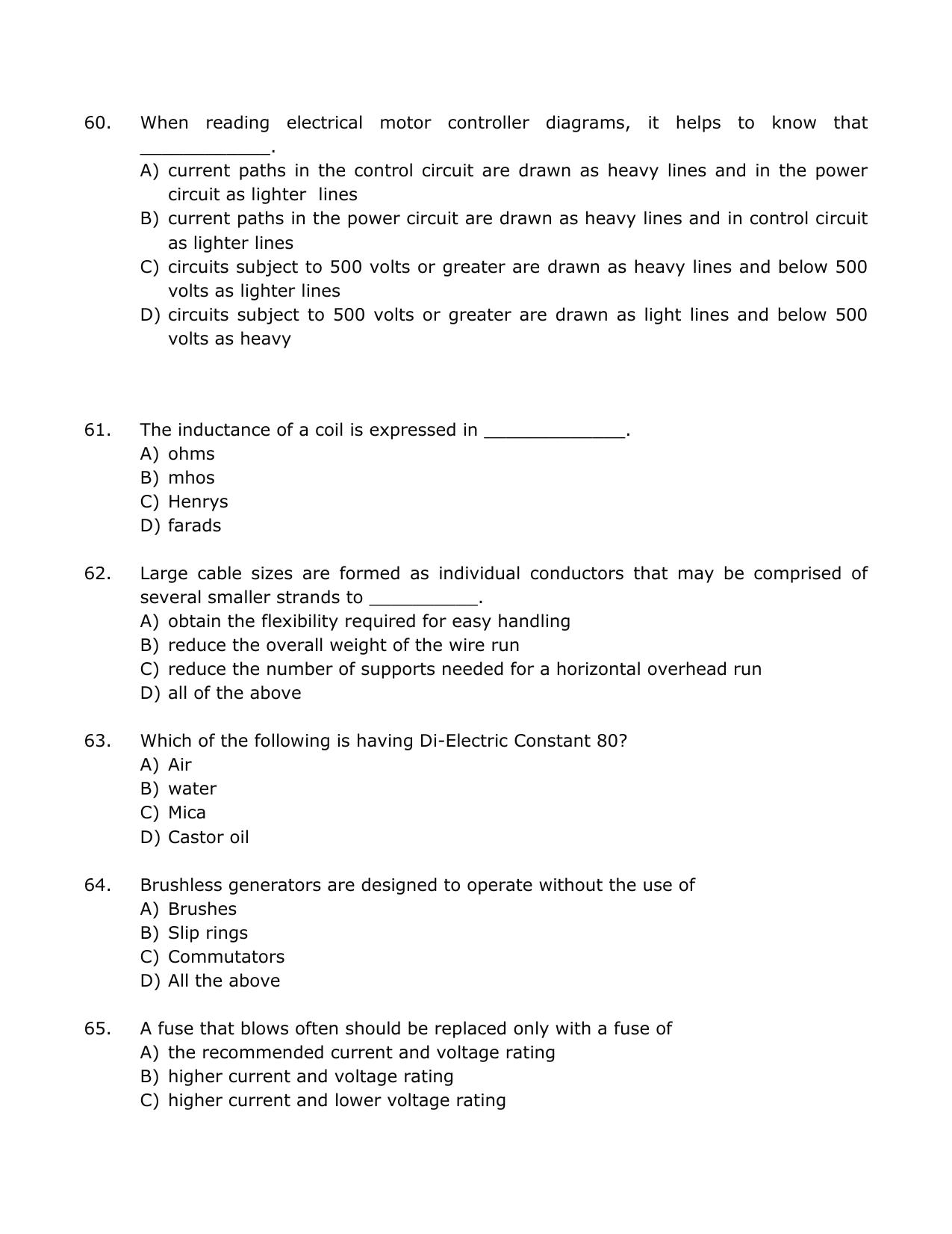 IMU CET M.Tech - Marine Engineering Sample Paper - Page 20