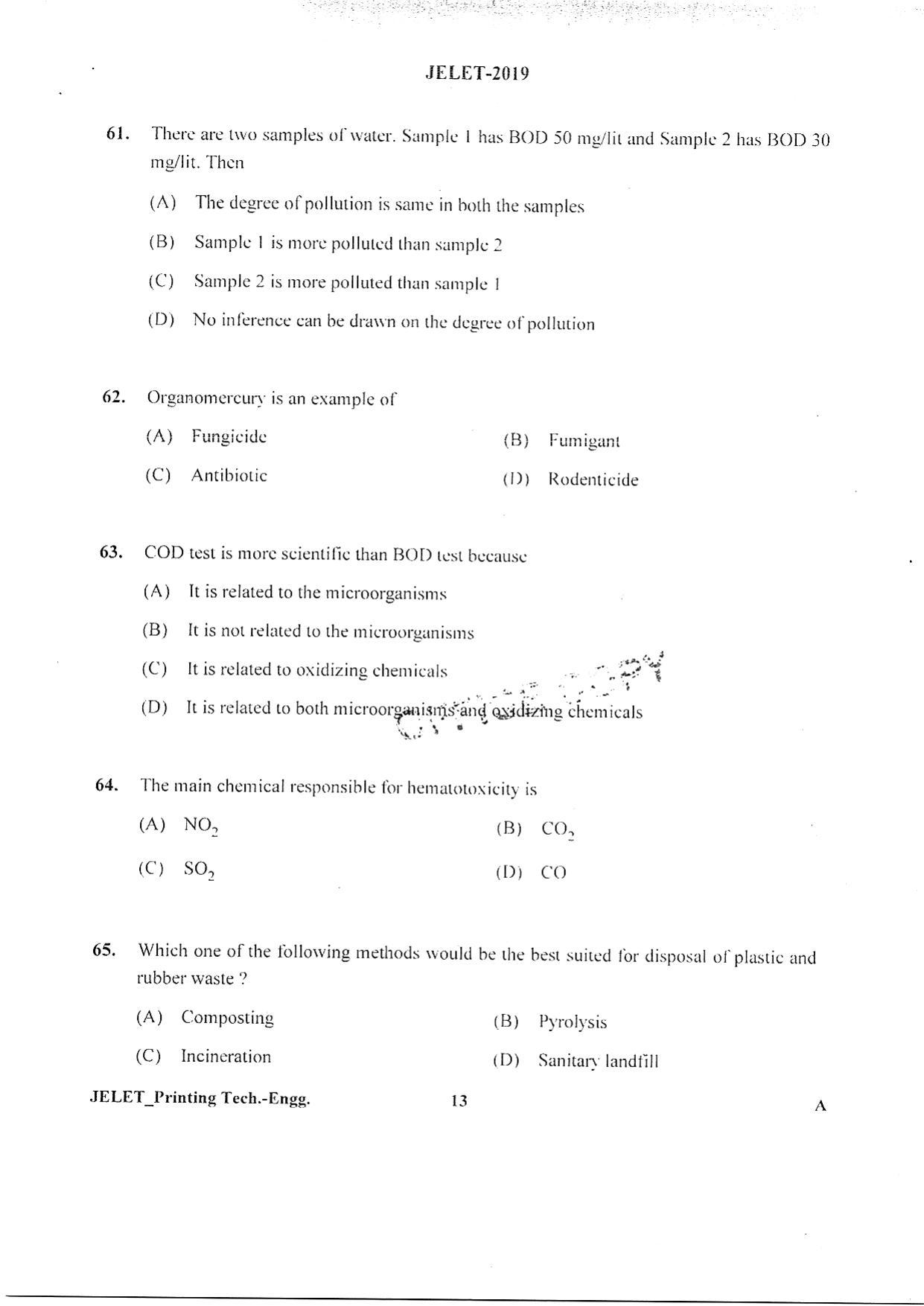 WBJEE  JELET 2019 ( Printing) - Page 12