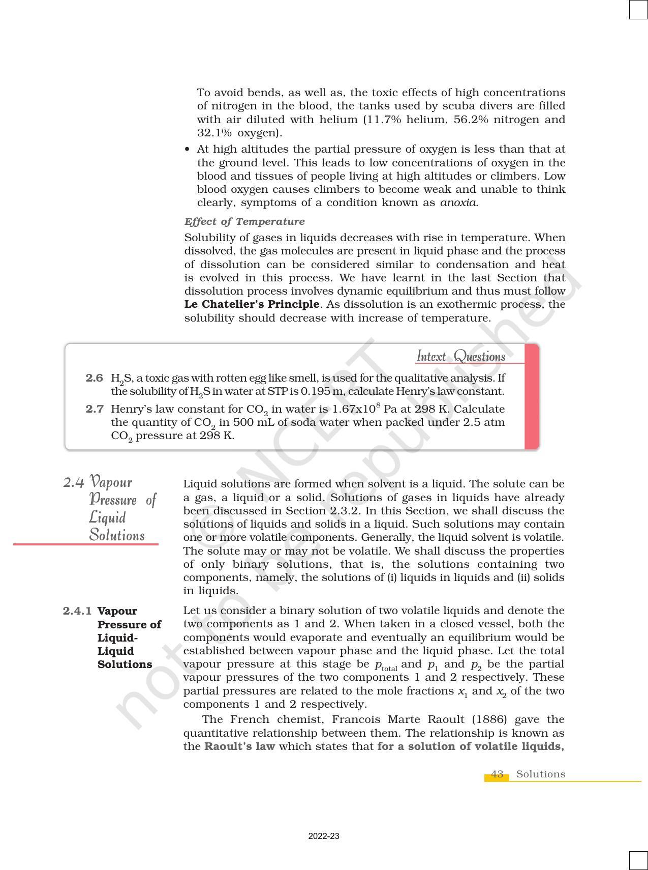 NCERT Book for Class 12 Chemistry Chapter 2 Solutions - Page 9