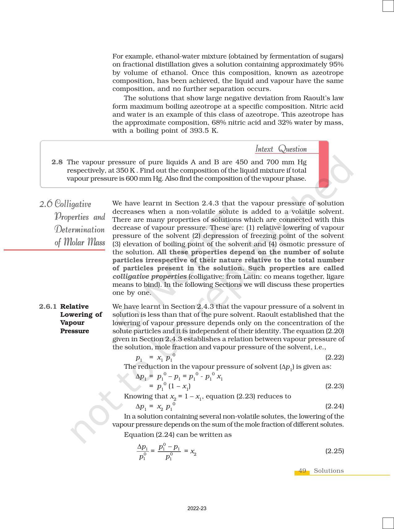NCERT Book for Class 12 Chemistry Chapter 2 Solutions - Page 15