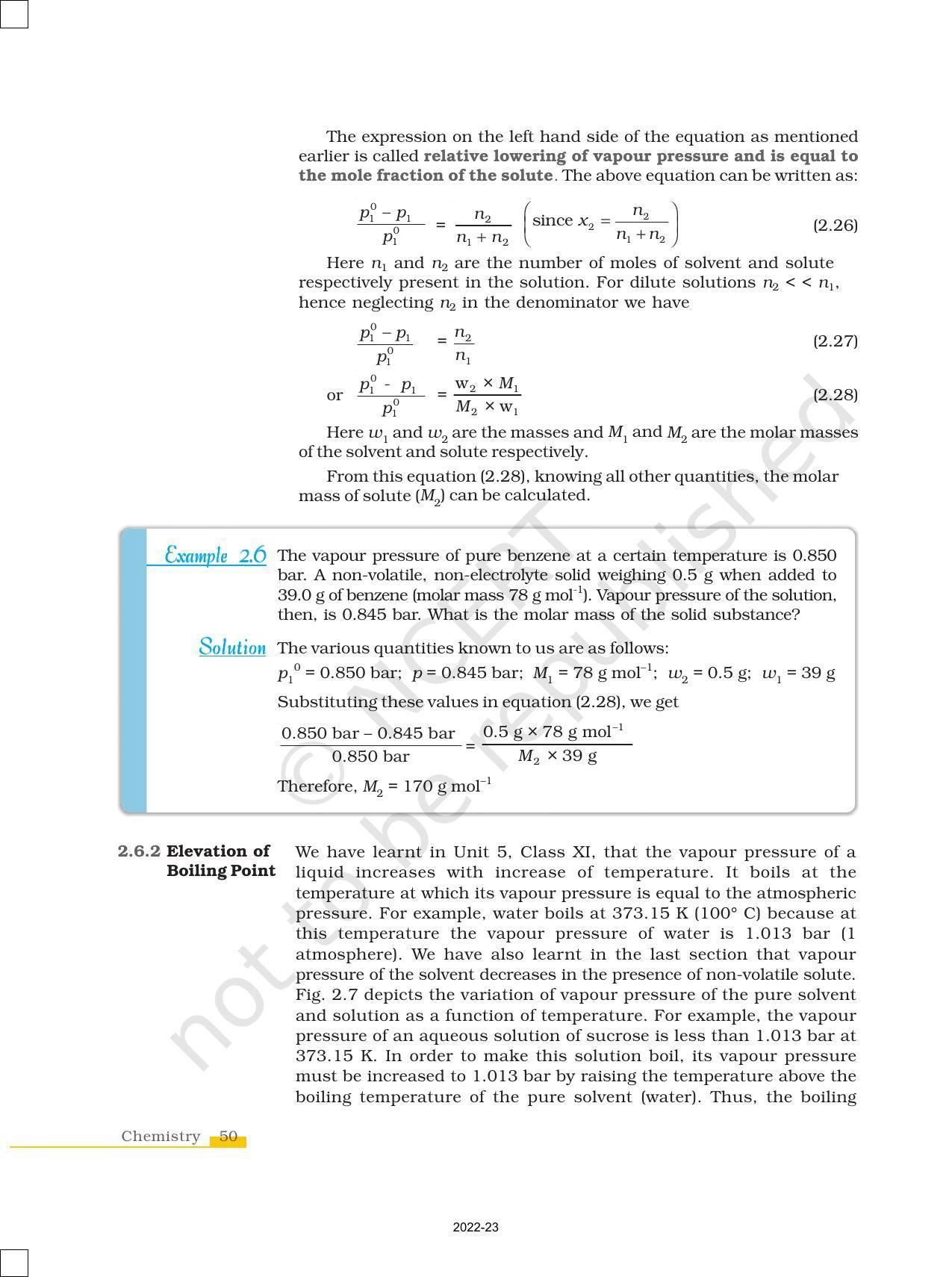 NCERT Book for Class 12 Chemistry Chapter 2 Solutions - Page 16