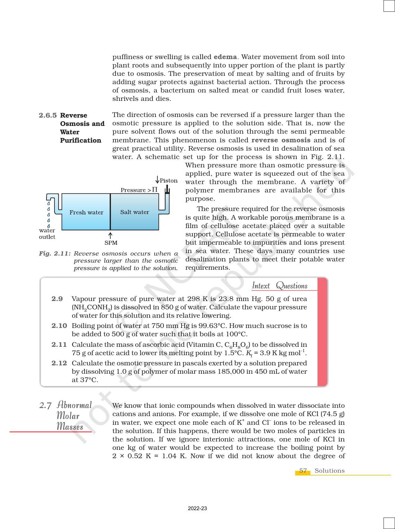 NCERT Book for Class 12 Chemistry Chapter 2 Solutions - Page 23