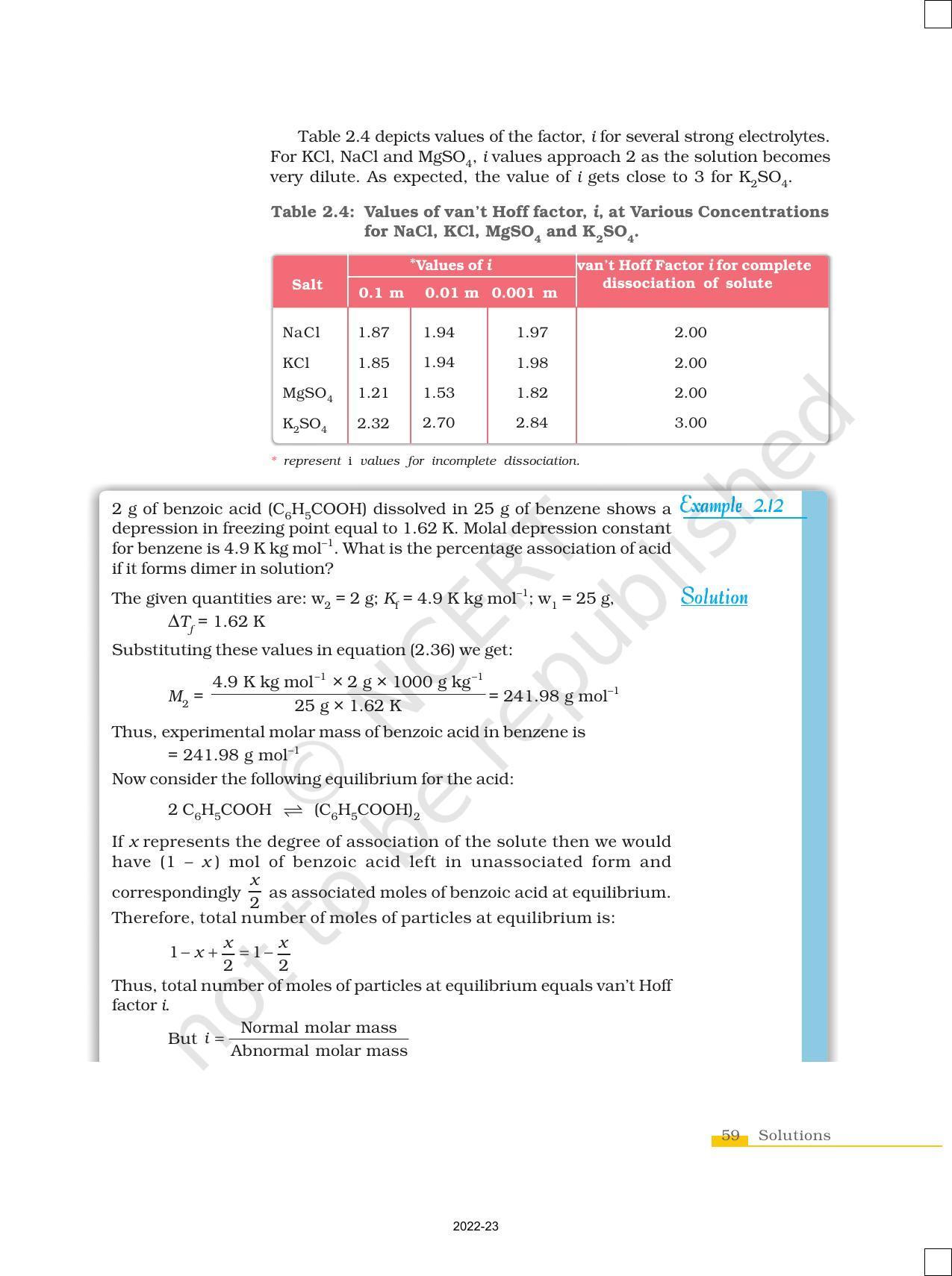 NCERT Book for Class 12 Chemistry Chapter 2 Solutions - Page 25