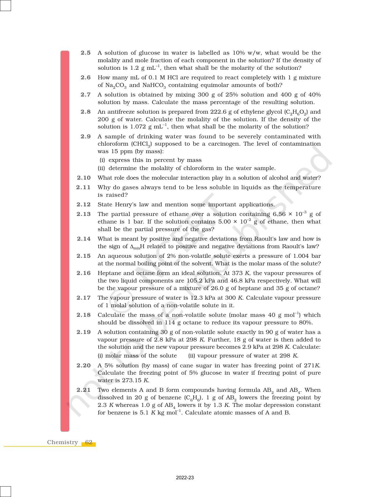 NCERT Book for Class 12 Chemistry Chapter 2 Solutions - Page 28