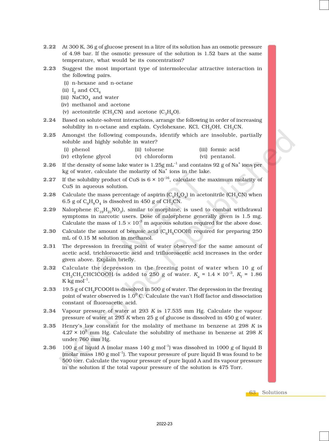 NCERT Book for Class 12 Chemistry Chapter 2 Solutions - Page 29