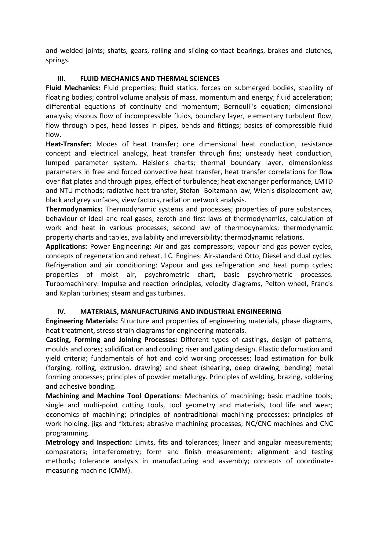 KLEEE M.TECH (ME) Syllabus - Page 2